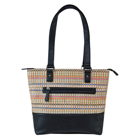 Woven Tote - Black