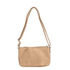 Quilted Crossbody Bag- Brown