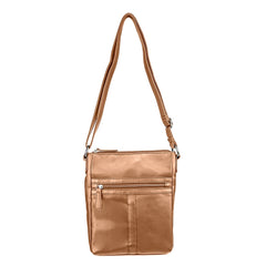 Messenger Crossbody Bag- Brown