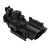 4X32 Compact Prismatic Scope with Fiber Optic BUIS- Y2001