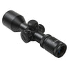 3-9x40 Compact Scope/Illuminated Reticle/Incl Weaver Style Rings/Black