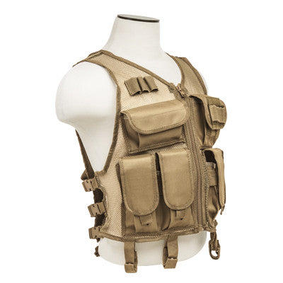 Mesh Tactical Vest - Tan