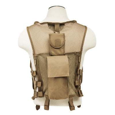 Mesh Tactical Vest - Tan