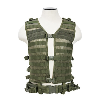 PAL/MOLLE Modular Vest - Larger - Green