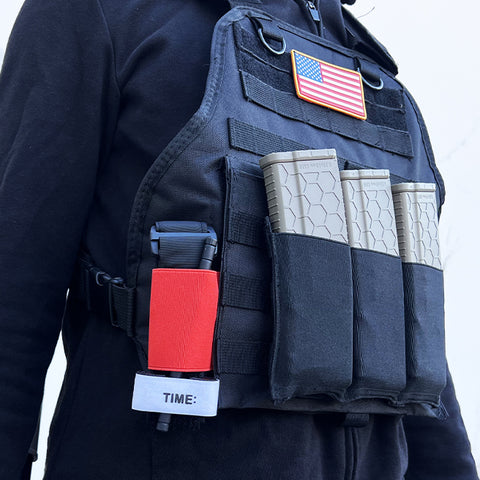 ELASTIC TOURNIQUET POUCH/ BLACK