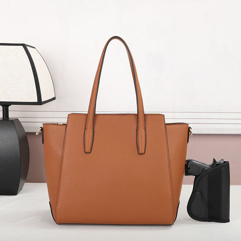 PURSE/PU/BROWN