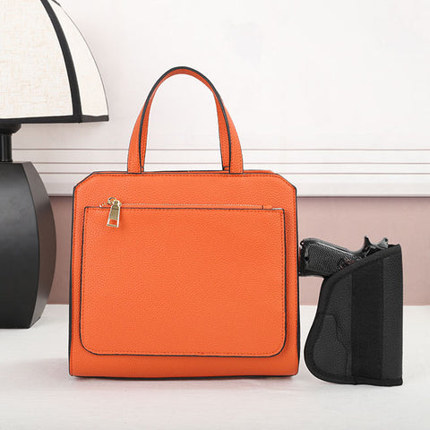 PURSE/PU/ORANGE