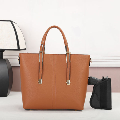 PURSE/PU/BROWN