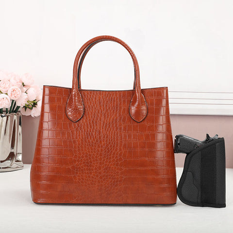 PURSE/PU/BROWN