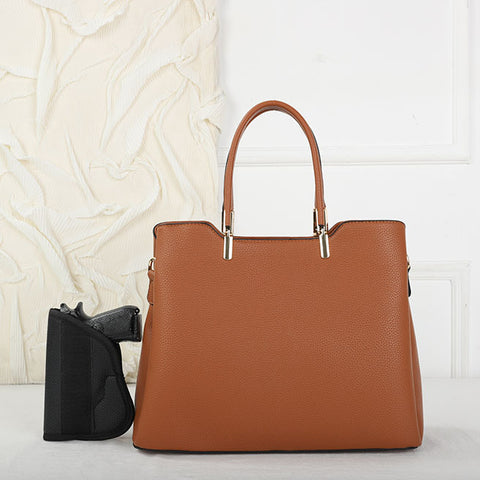 PURSE/PU/BROWN