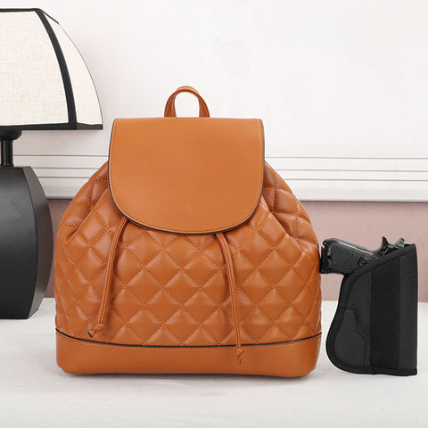 BACKPACK/PU/TAN