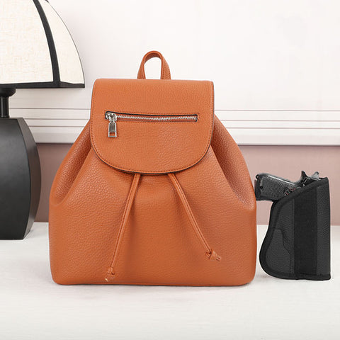 BACKPACK/PU/BROWN