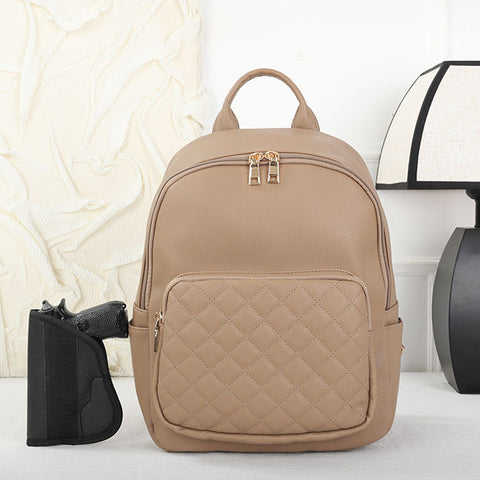 BACKPACK/PU/TAN