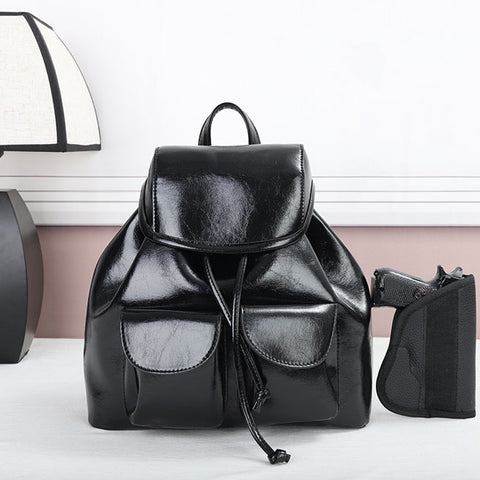 BACKPACK/PU/BLACK