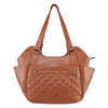 Quilted Hobo Large - Brown