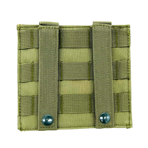AR DUAL MAGAZINE ELASTIC MOLLE POUCH/ GREEN