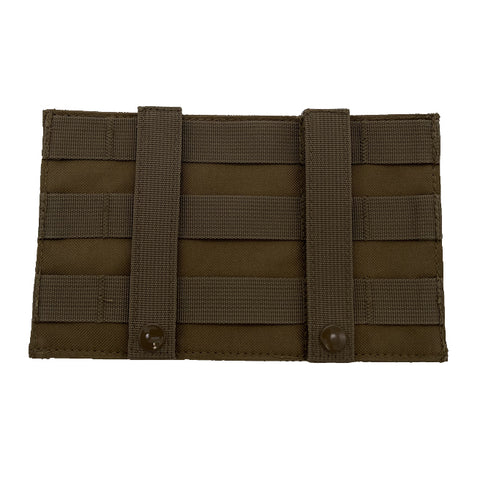 AR TRIPLE MAGAZINE ELASTIC MOLLE POUCH/ TAN