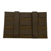 AR TRIPLE MAGAZINE ELASTIC MOLLE POUCH/ TAN