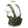 AR & PISTOL MAGS CHEST RIG - GREEN