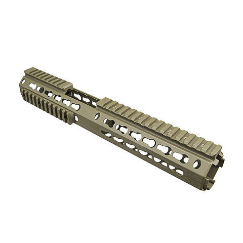 KeyMod® Drop In Handguard - 13"L Carbine Extended Handguard Length - Tan
