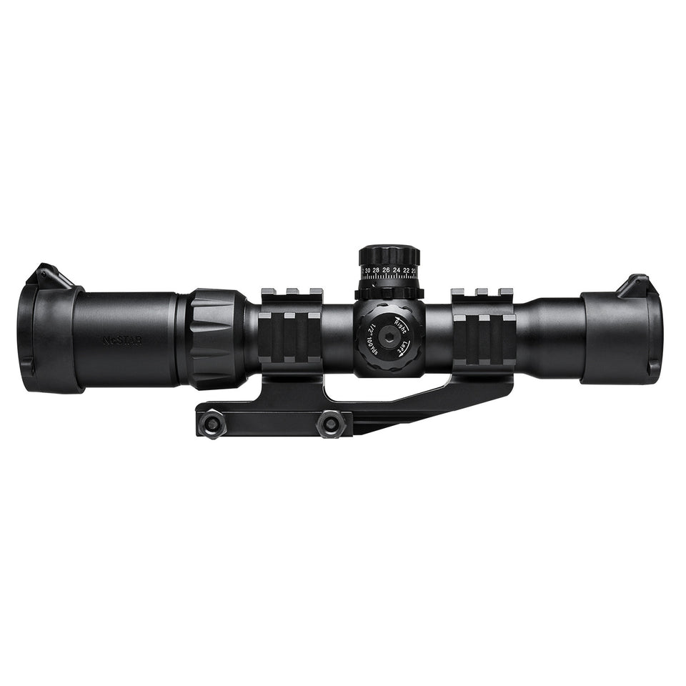 1.5-4X30 ブラックスコープ ピカティニレール対応 Scope 1.5-4x30 with Cantilever Mount [PCS] | TaiwanGun US & EU