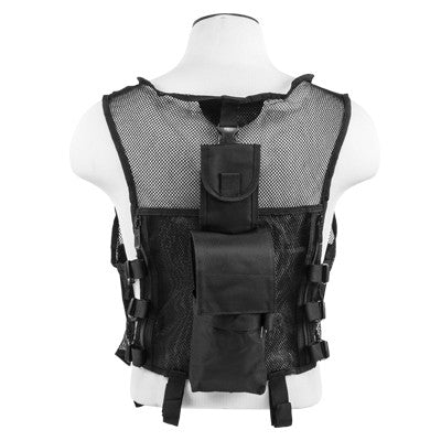 Mesh Tactical Vest - Black