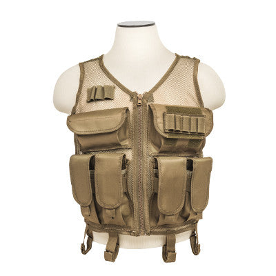 Mesh Tactical Vest - Tan